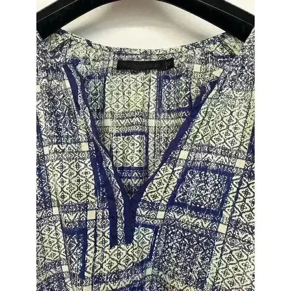 coster copenhagen cotton blue and white oversize blouse Size 38 - Picture 2 of 6